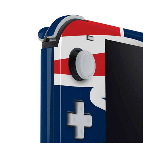 NFL New England Patriots Large Logo Nintendo Switch Lite Skin